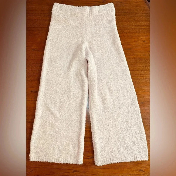 SKIMS Cozy Knit Pants 2X/3X in Dusk Pink Wide Leg Teddy Lounge Boucle Kardashian - Picture 6 of 16